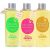 Bath and Body Oil, Shower Oil with Sweet Almond, Jojoba and Coconut Oil, Rose Water & Coconut Bath Oils for Women with Shea Butter, Multi Use Body Oil for Hair & Dry Skin 26.4 fl oz (Pack of 3)